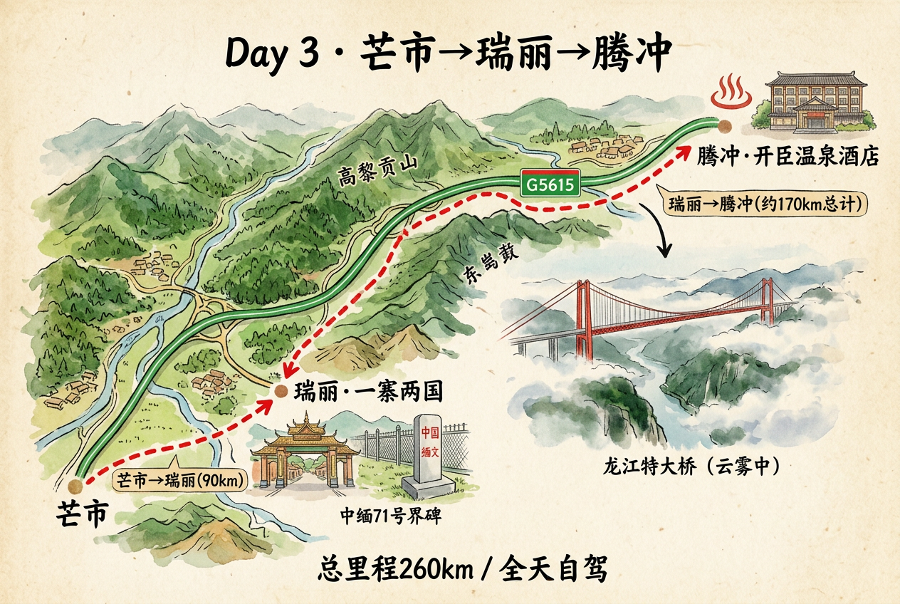 Day3手绘路线图
