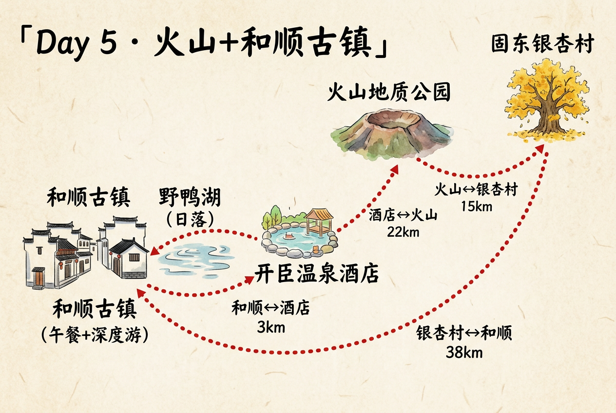 Day5手绘路线图
