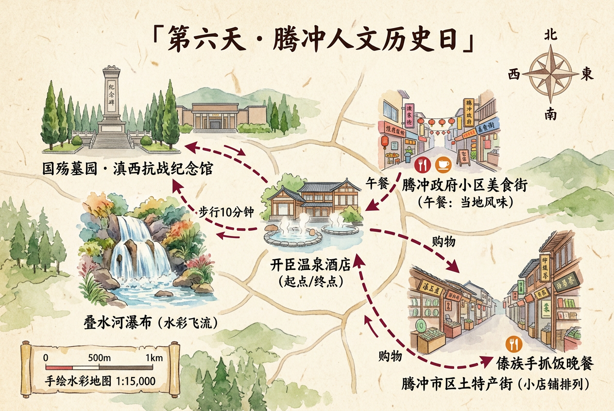 Day6手绘路线图